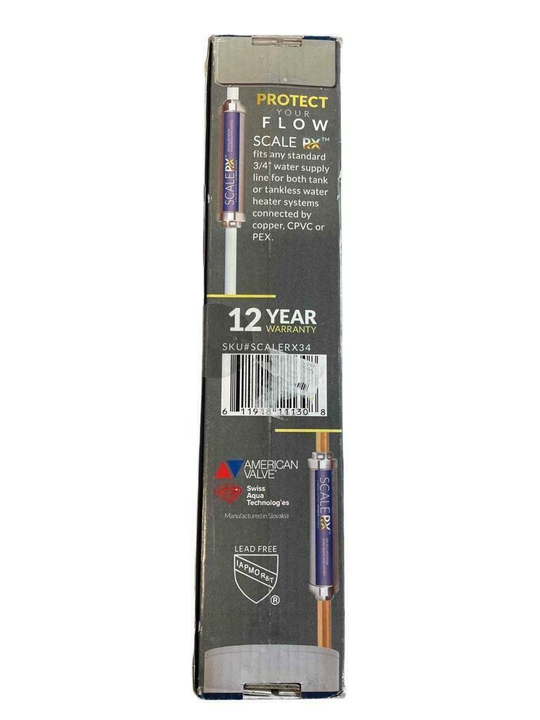 Water Heater Descaler and Scale Prevention System Y794