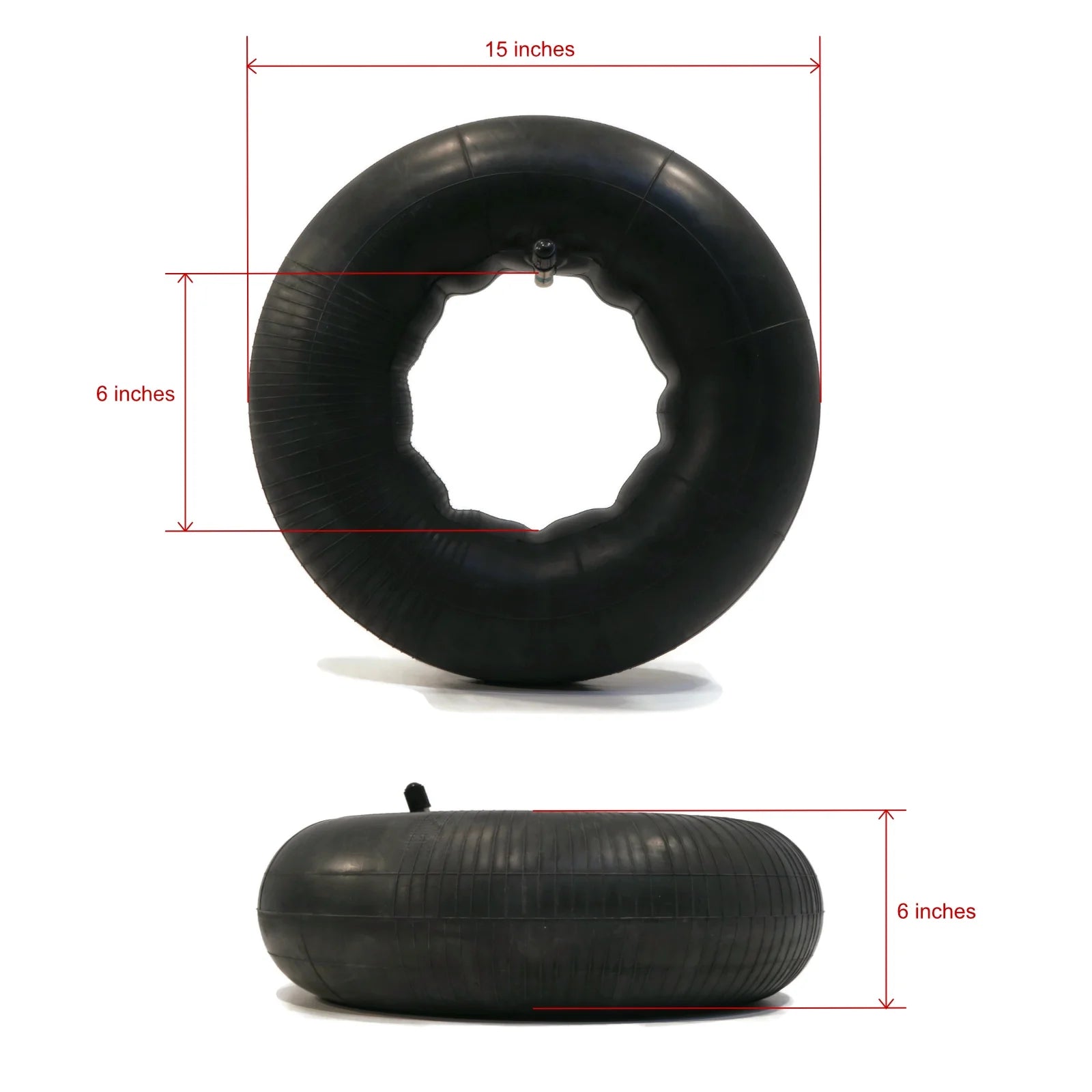 15x6x6 TR13 Straight Valve Stem Tire Inner Tubes Z730191