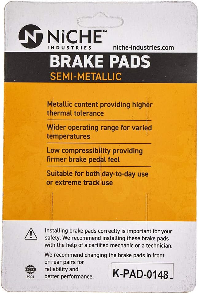 Semi-Metallic Brake Pad Set Pack of 2 H1844