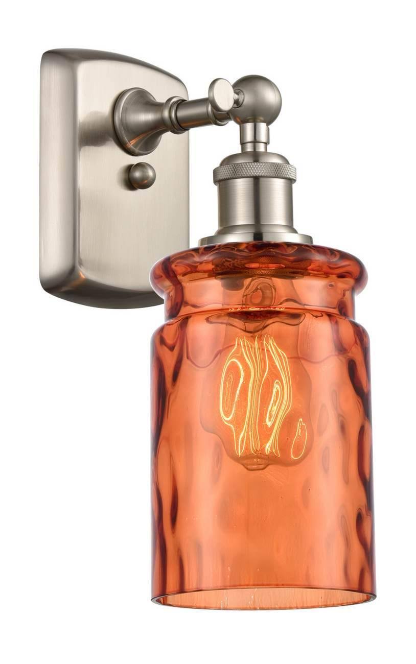 Brushed Satin Nickel 1 Light Sconce I196