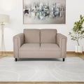 Solid Wood Frame Loveseat Sofa V99144