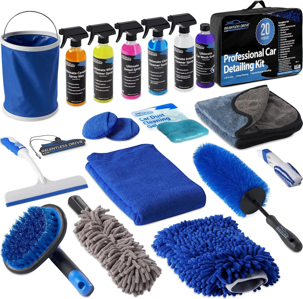 Car Wash Kit with Bucket (20pc) W896221