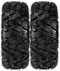 25x10-12 ATV UTV Tubeless 6PR Tires Set of 2 M82193
