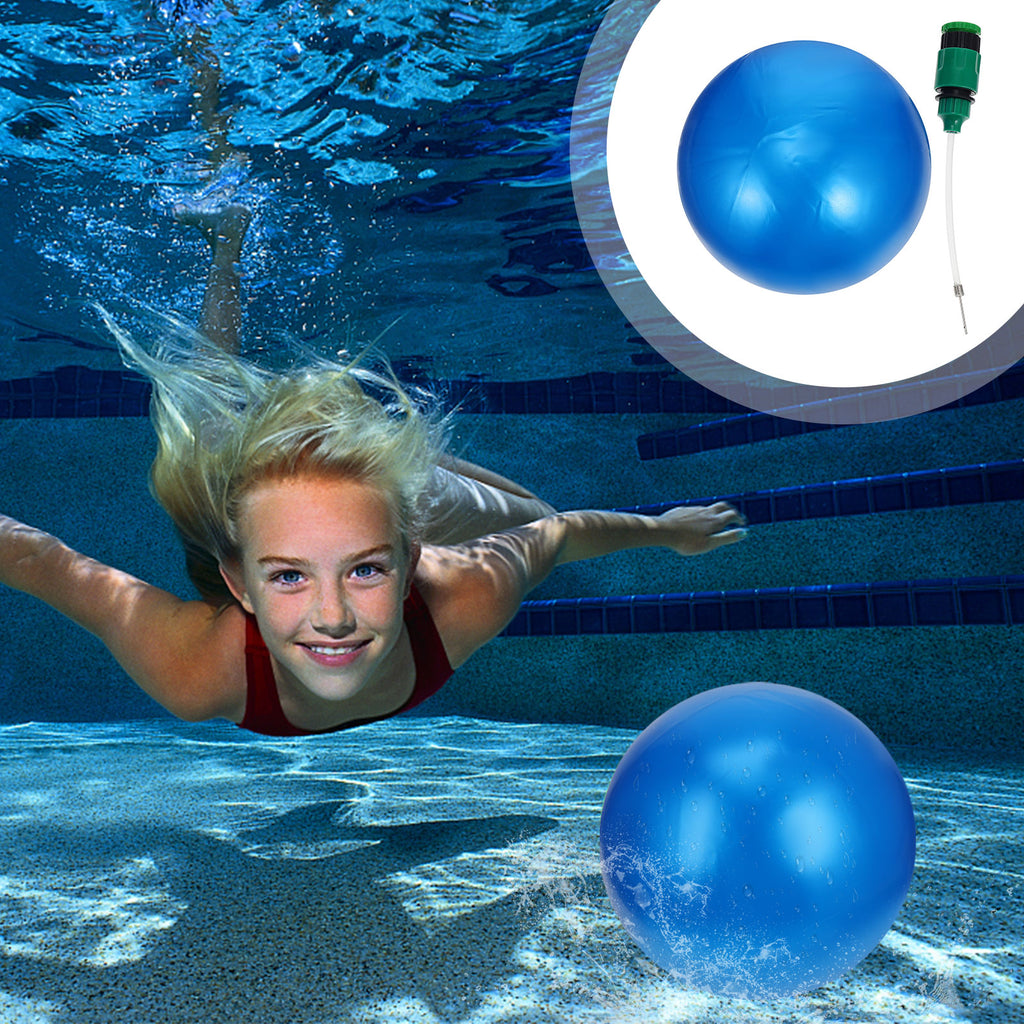 Inflatable Pool Ball Toy with Water Injector G218262