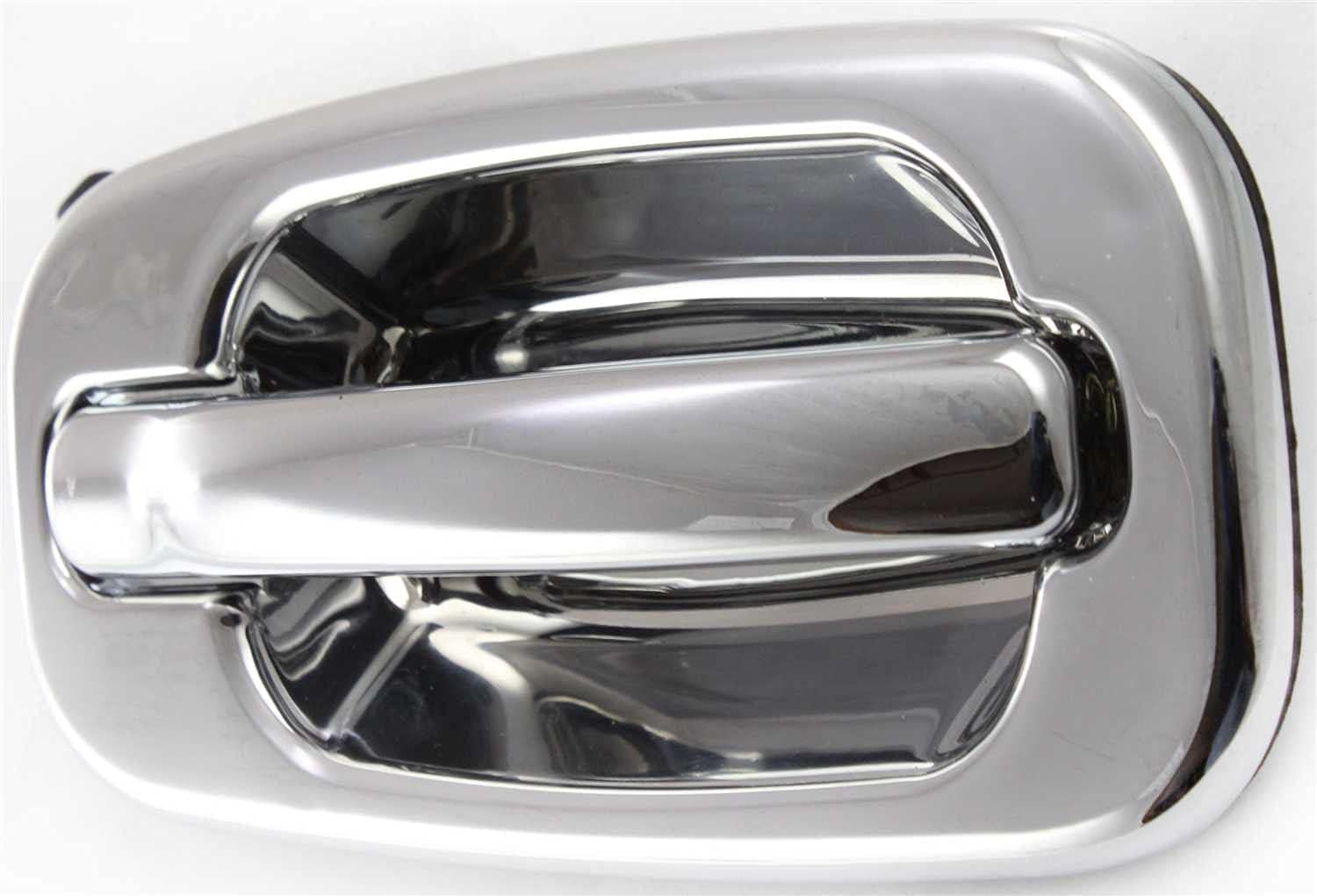 Rear Exterior Door Handle Set of 2 Chrome E958
