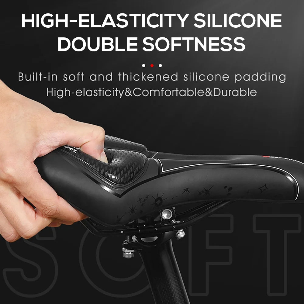 Bike Seat Cushion Padded Saddle V7161