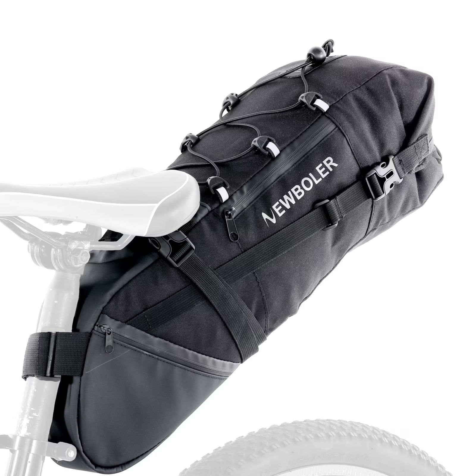 Bike Saddle Bag 10L Storage Pack for Mountain Road MTB Bicycle H328