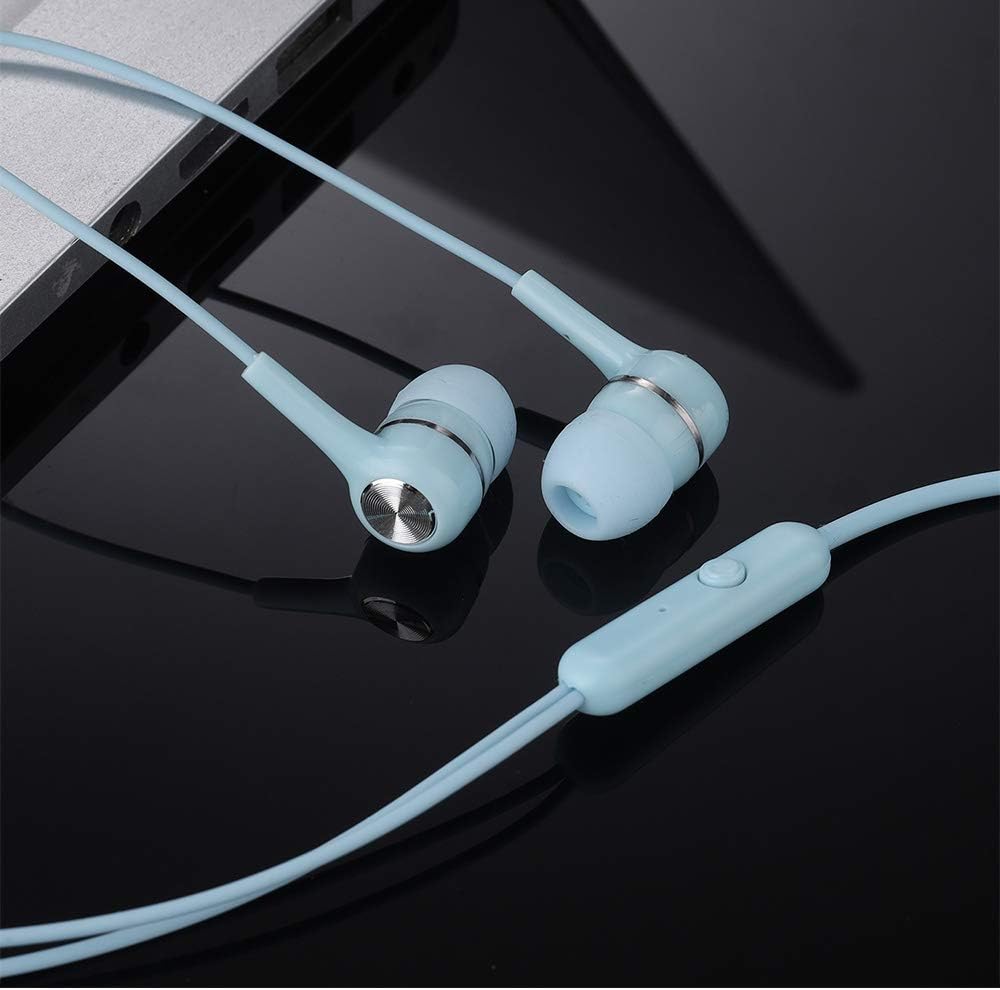 50 Packs Multi Colored Earbuds Headphones with Microphone F9411