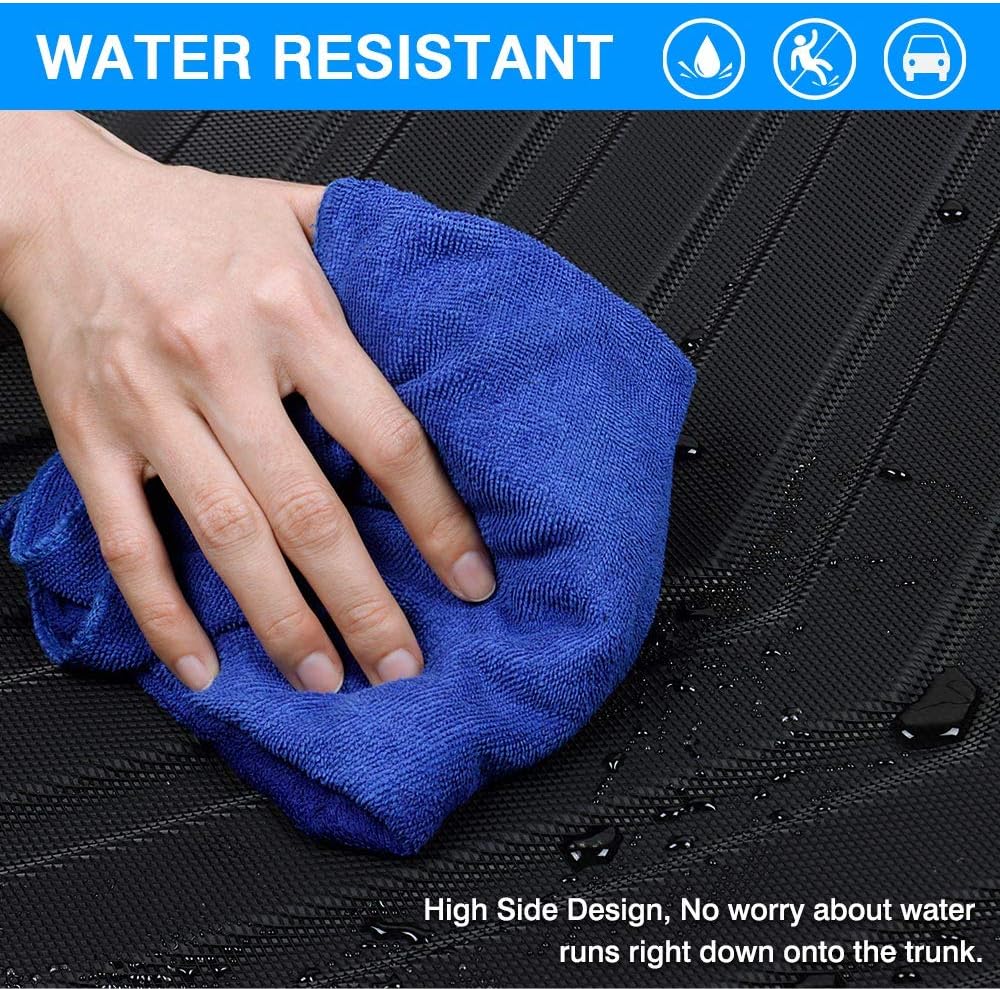 Cargo Liner Trunk Floor Mat for Toyota Sienna 2011-2019 Pack of 2 Y415