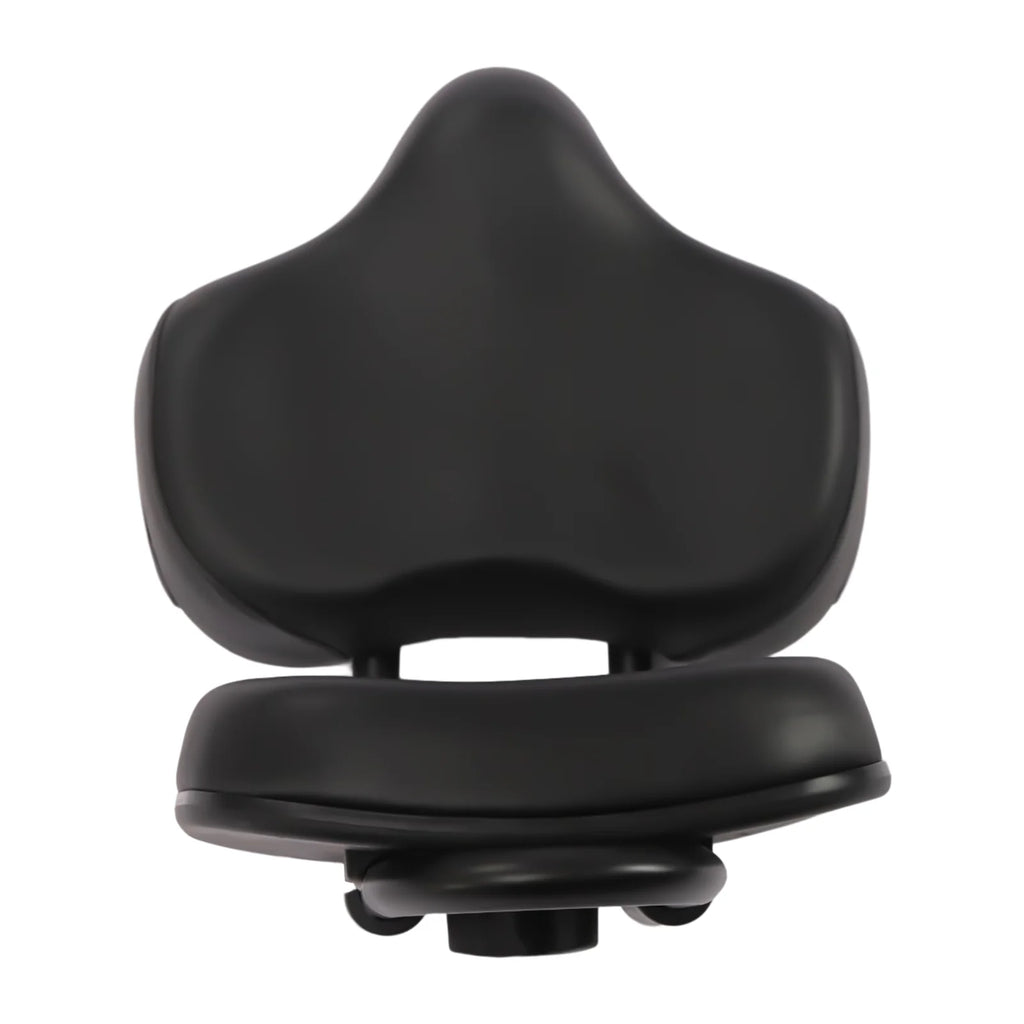 Extra Wide Leather Bike Saddle Seat with Backrest C588470