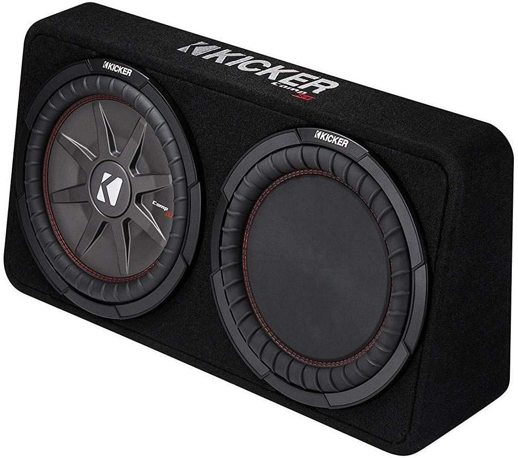 12" 2-Ohm Slim Shallow Subwoofer Sealed Enclosure B891989