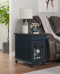 Chairside Table with Power B60323
