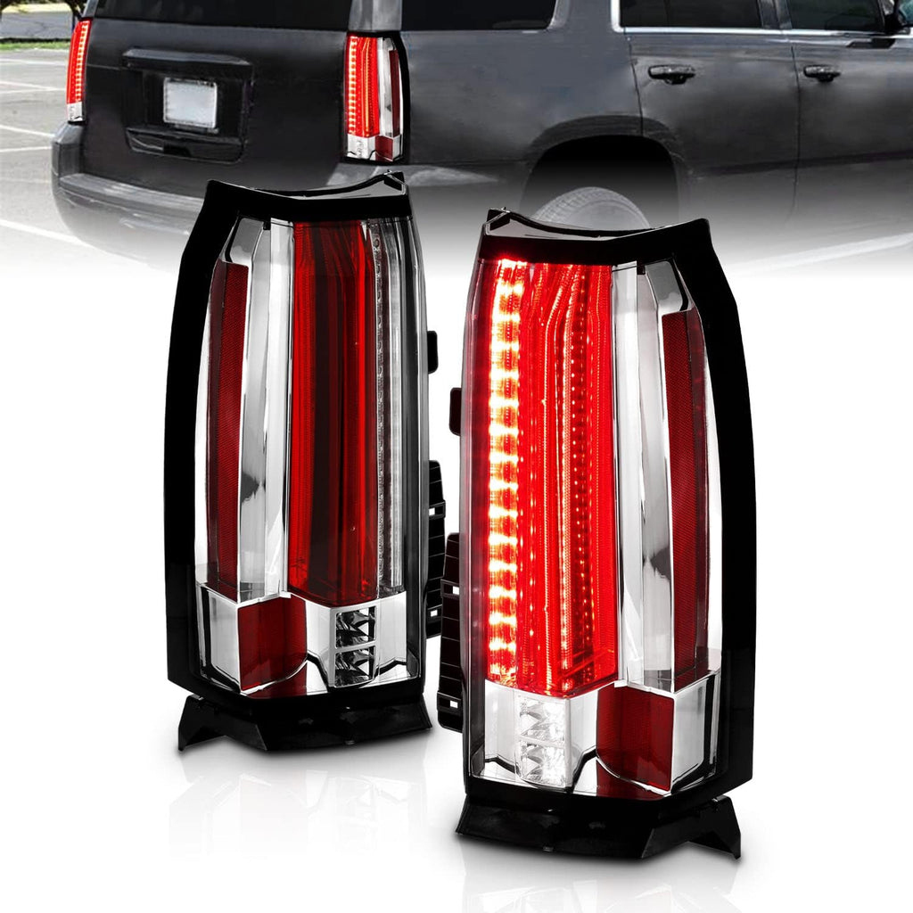 Black LED Parking Light Bar Brake and Reverse Tail Lights K3213