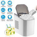 Portable Countertop Ice Maker with Ice Scoop and Basket P51199