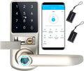 6-in-1 Keyless Entry Smart Door Lock with Keypads E8027