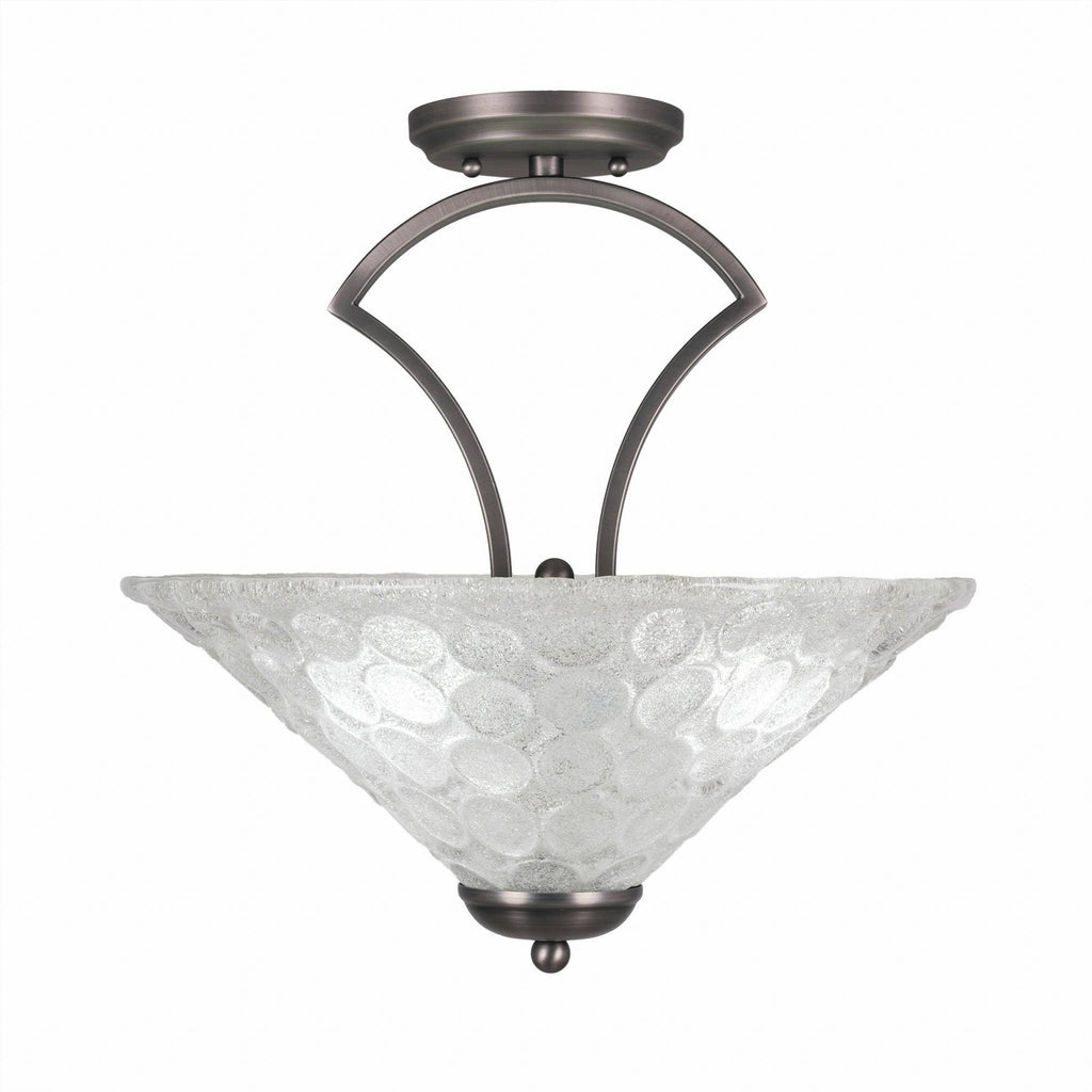 Three Light Semi-Flush Mount Y853495