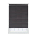 Cordless Walnut Faux Wood Room Darkening Horizontal Blinds M41228