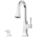 Polished Chrome Pull-Down Kitchen Faucet N74948