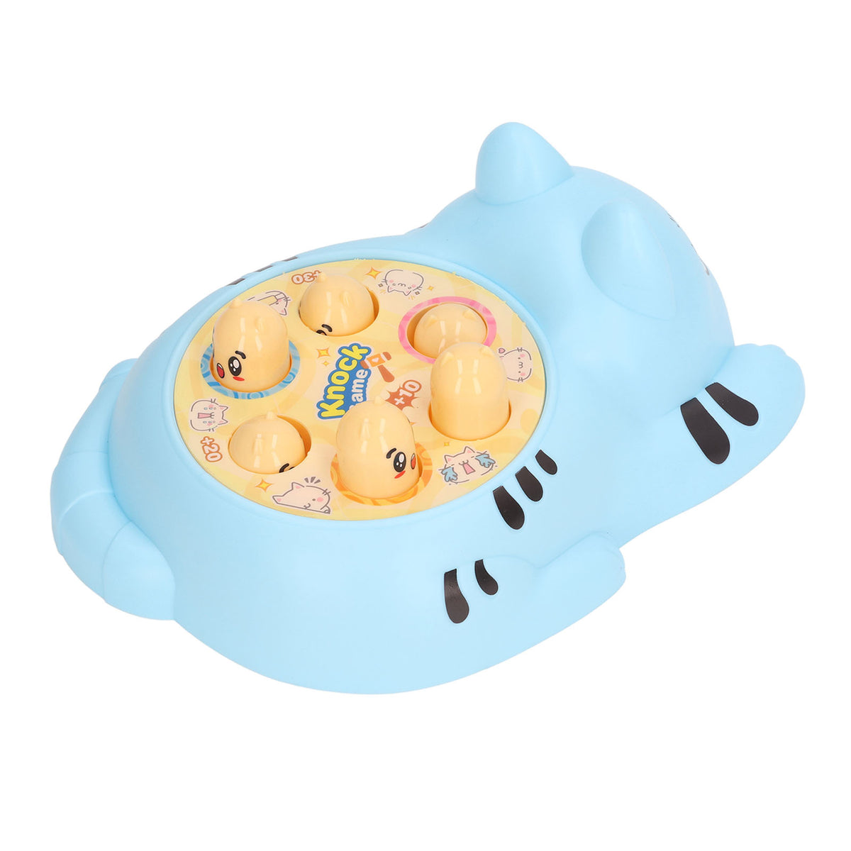 Kids Whack Toy Hammering Pounding Toy Cartoon Cat Shape Interactive Game E8697