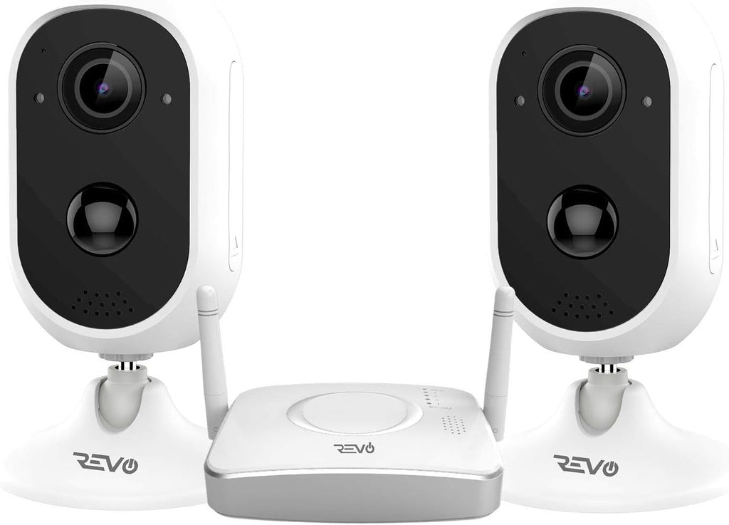 4CH Wireless NVR Security System with 1TB HDD & 4X 1080p Battery Operated Cameras with 2-Way Audio K778