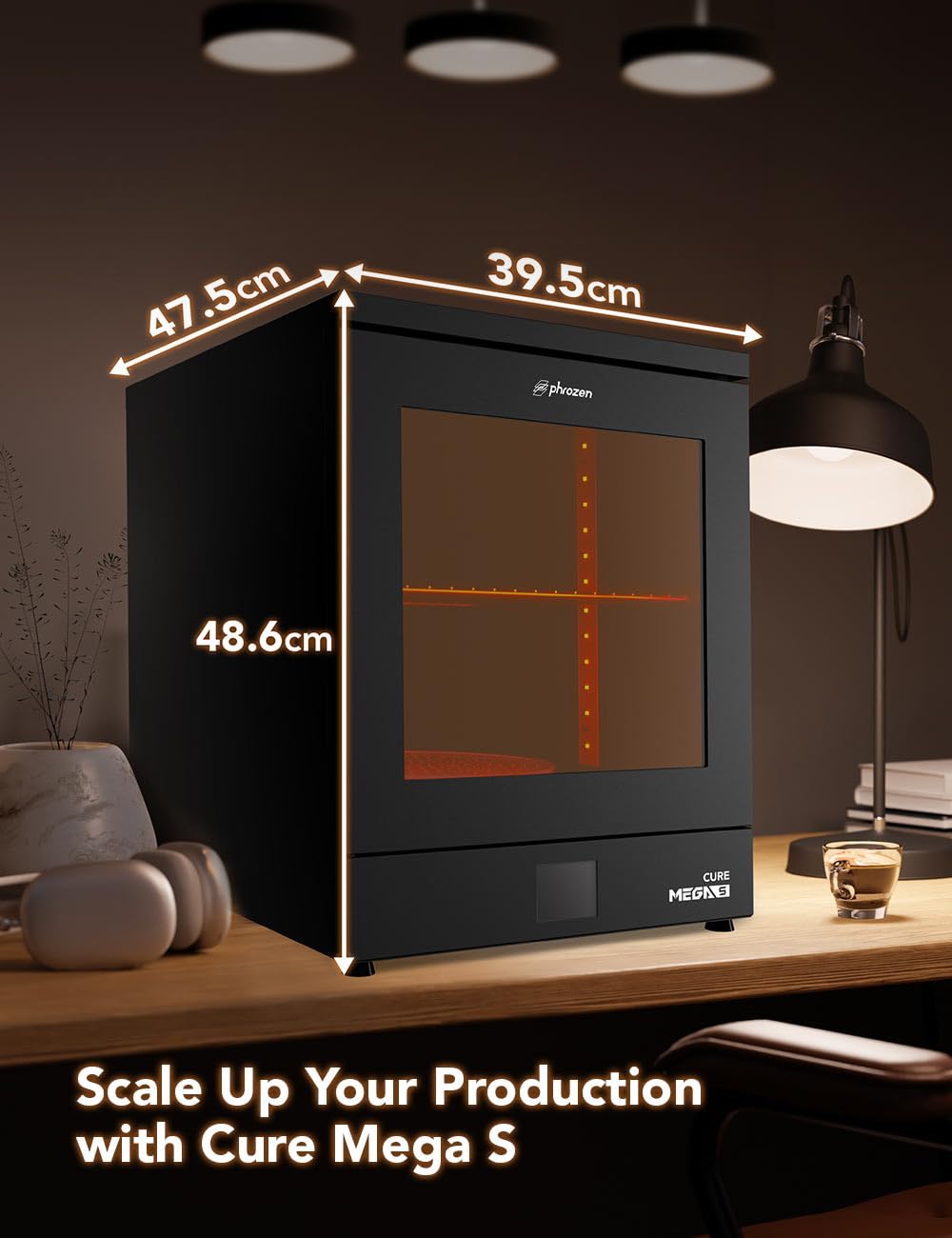 UV Light Curing Station with 360 Degree Transparent Turntable M579