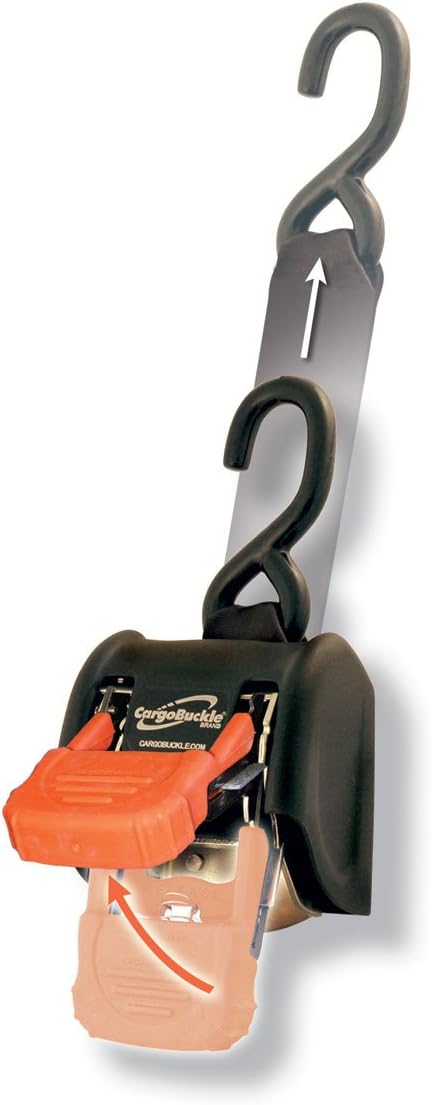 2-Pack Retractable Ratchet Tie-Down System Z510401