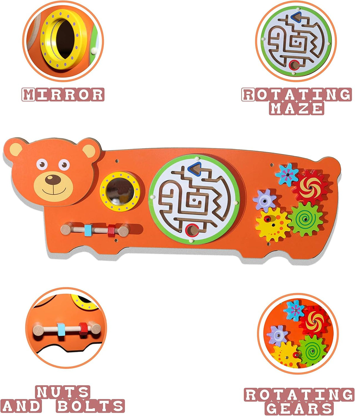 Busy Board Sensory Learning Toy X80664
