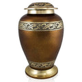 Large Brass Cremation Urn J38184
