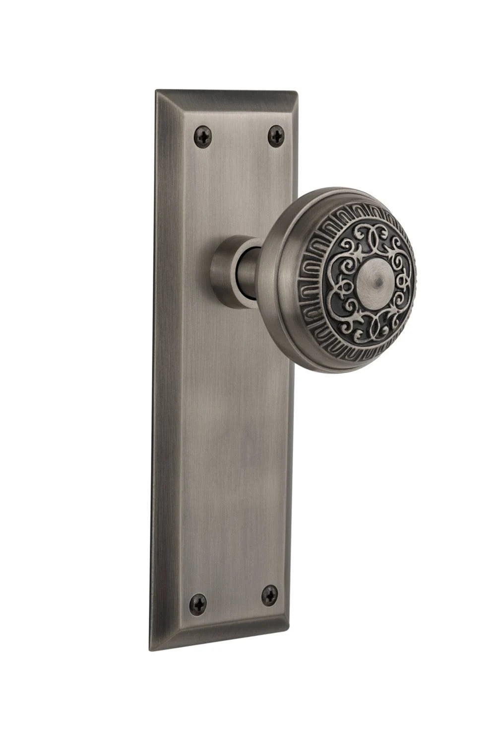 Antique Pewter Passage Door Knob G183
