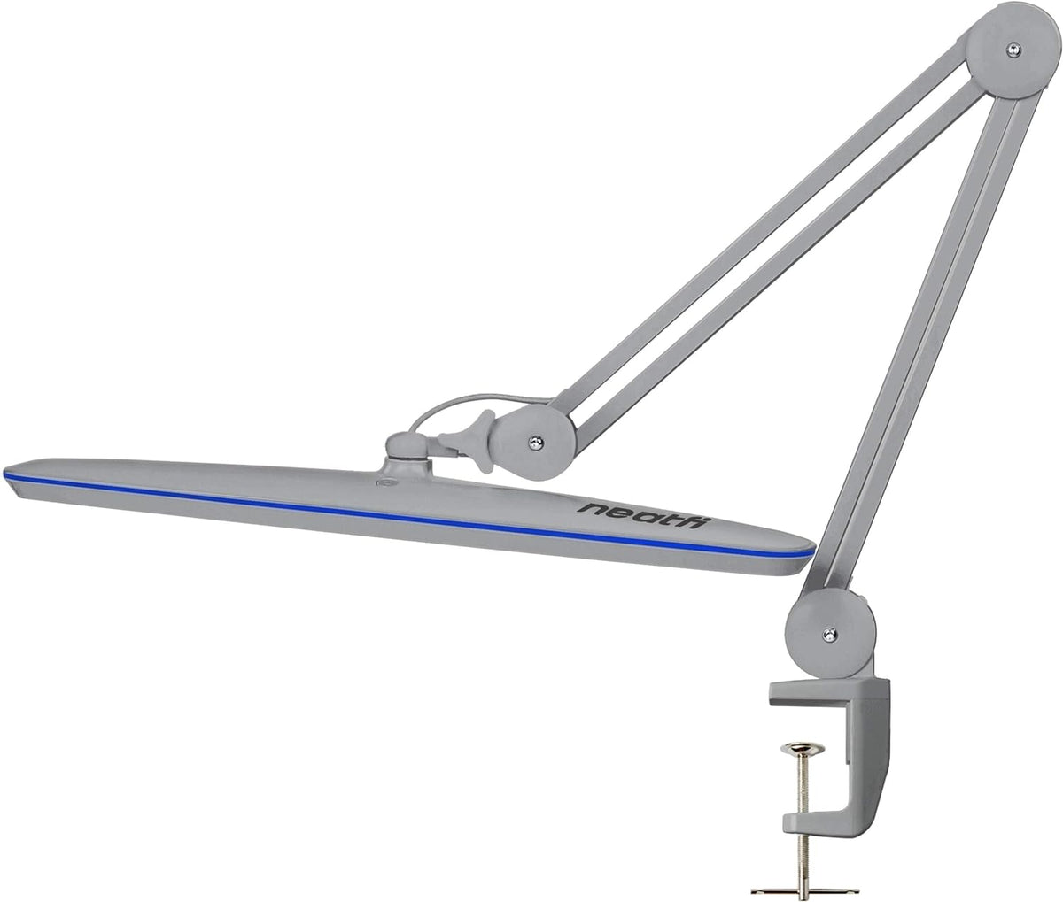 White LED Task Lamp with Clamp, 24W, 23 Inches S3012