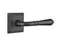 Flat Black Privacy Lever Set B579