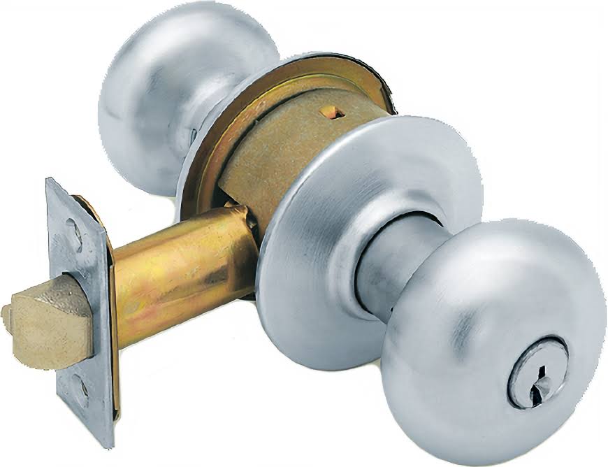 Classroom Door Knob Set Satin Chrome K425370