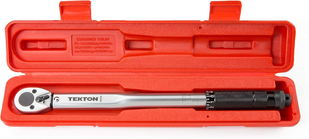3/8 Inch Drive Click Torque Wrench (10-80 ft.-lb.) Pack of 2 E40391