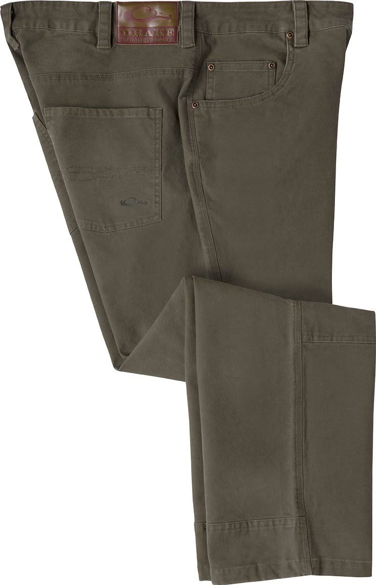 Canvas Pant Olive 34 32 C1102