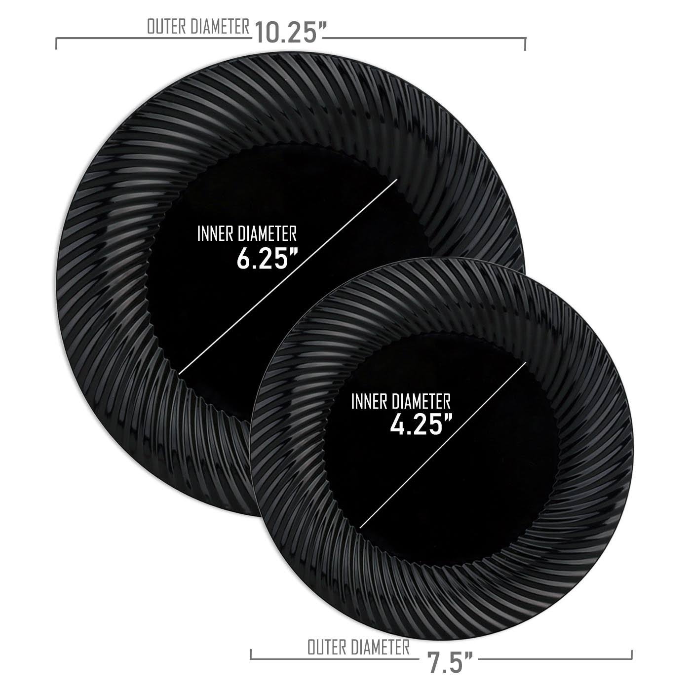 White Disposable Plastic Buffet Plates H73674