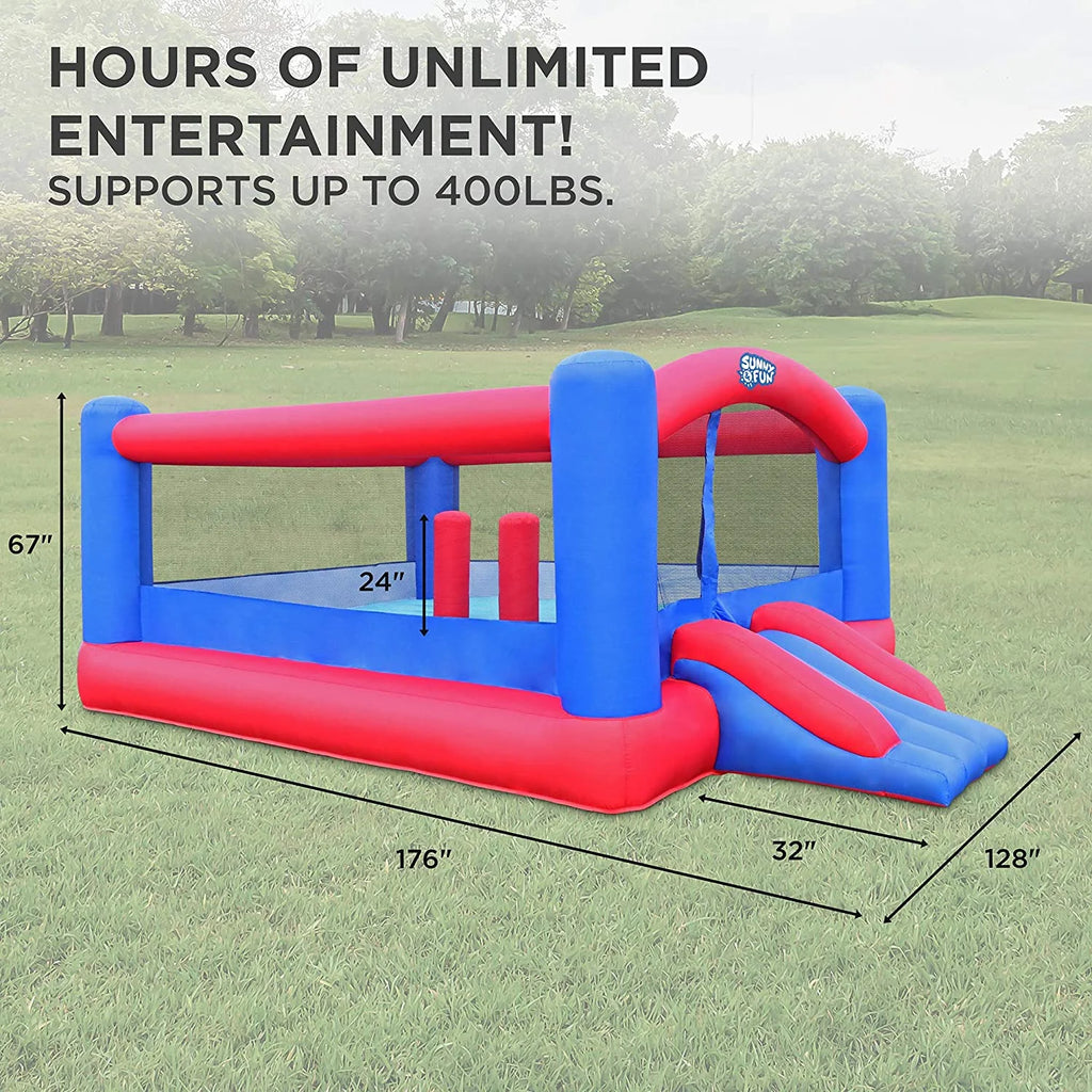 Nylon Inflatable Bouncy House with Blower Q5289