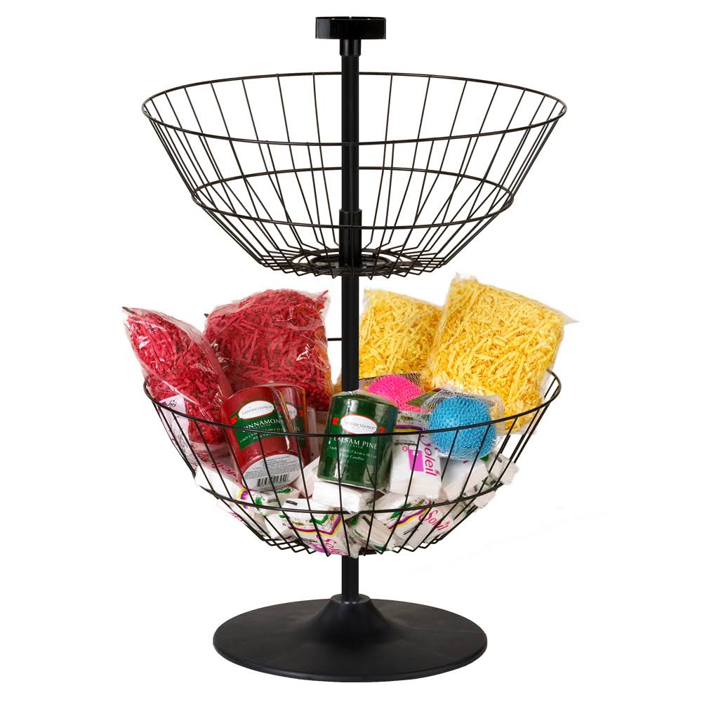Black Counter Dump Bin Spinner X73629