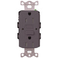Plum Tamper Resistant GFCI Receptacle 15A T3044