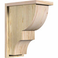 Ridgewood Rough Sawn Corbel with Backplate, Douglas Fir M251