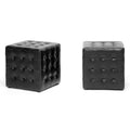 Black Cube Ottoman Set of 2 G3904