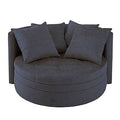 Navy Barrel Chair R141502