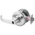 Satin Chrome Cylindrical Lock V4091