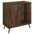 Dark Walnut 1 Door Accent Cabinet A9440
