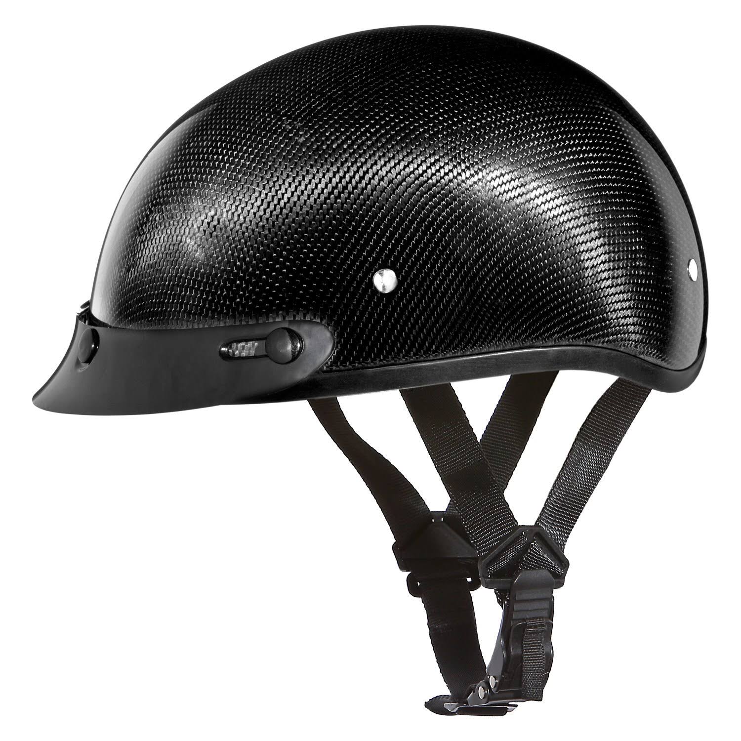 Grey Carbon Fiber Skull Cap P993