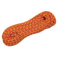 1/2 in Dia. Polyester Arborist Climbing Rope, Neon Orange/Red/Yellow, 150 ft S642072