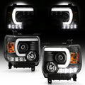 Black Projector Headlights Headlamps M406