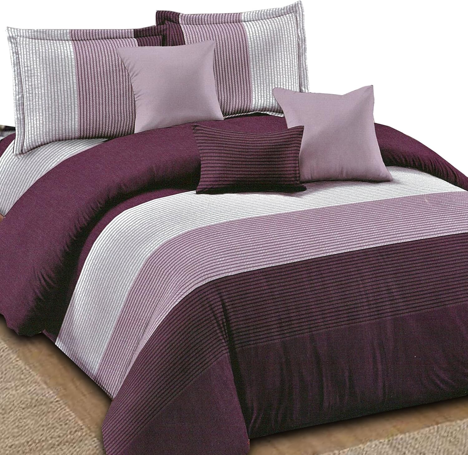King Duvet Cover Set 3pc Microfiber J340570