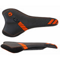 Black/Orange I-Beam Saddle X66766