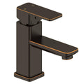 Oil Rubbed Bronze 1-Handle 4-in Centerset Bathroom Sink Faucet H49747