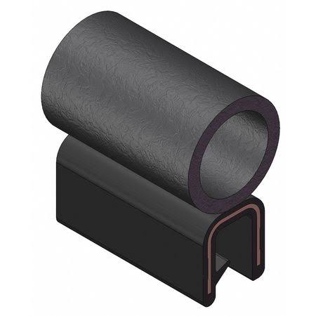 Trim Seal with Alum Clip, 100 ft R288